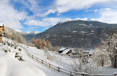 Landschap rondom Chalet Anna