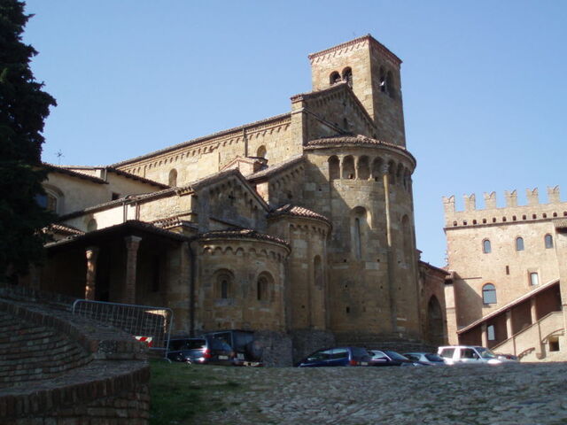 Castell'Arquato hoofdplein