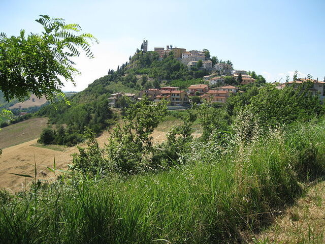 Het stadje Peglio