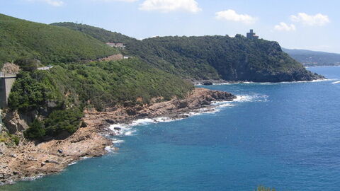 Toscaanse kust in Livorno