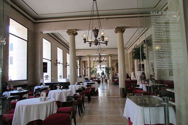 Caffé Pedrocchi, rode kamer