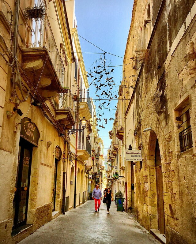 Straten in Ortygia