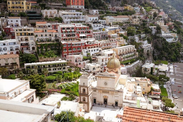Uitzicht over Sorrento