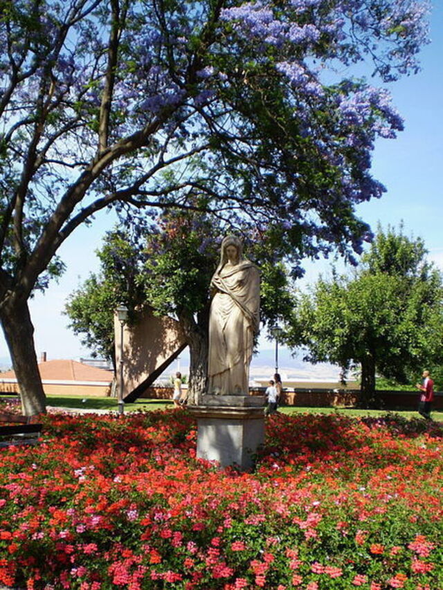 oude publieke tuinen in Cagliari