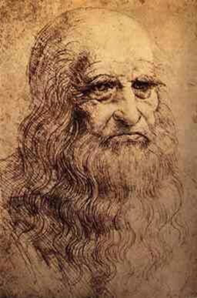 Zelfportret Leonardo da Vinci