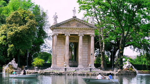 Villa Borghese, meer