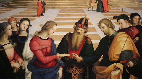 Huwelijk van de Maagd door Raphaël
