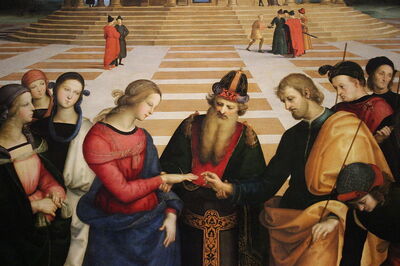 Huwelijk van de Maagd door Raphaël