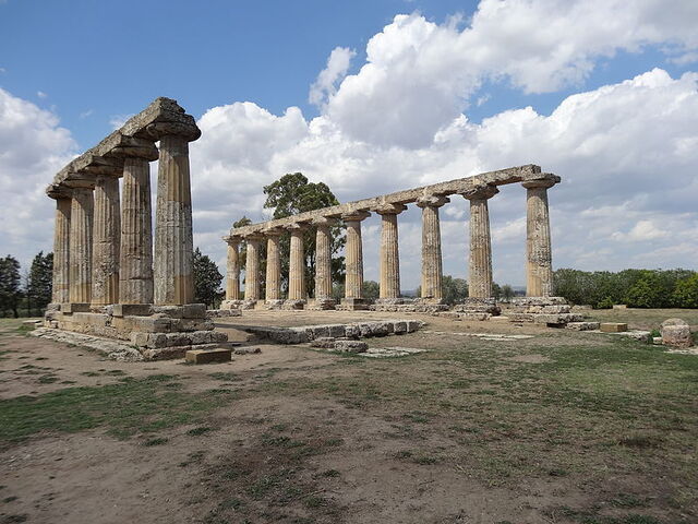Griekse tempel in metaponto