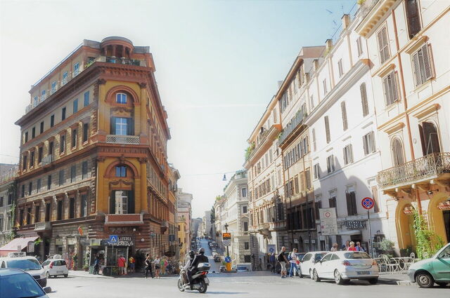 Straten in Rome
