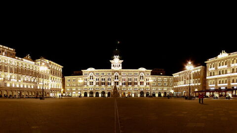 Piazza Unità d'Italia in Trieste