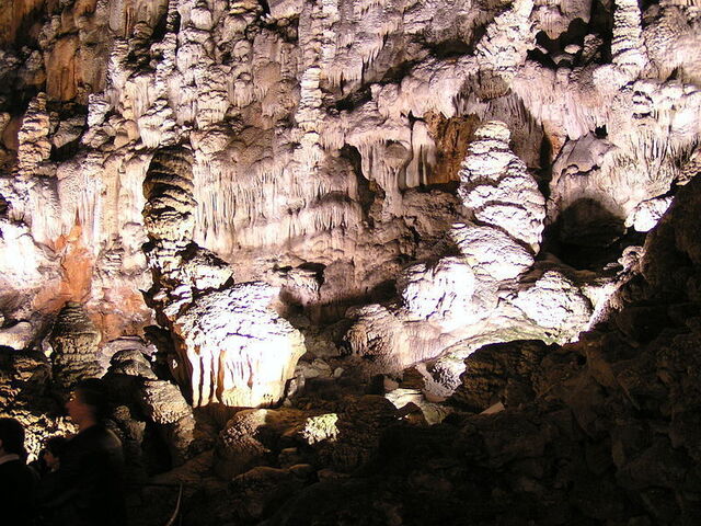 Gedeelte van Grotta Gigante