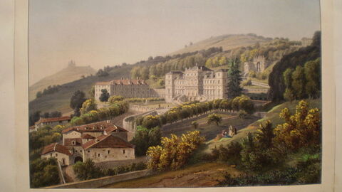 Uitzicht over Villa Della Regina