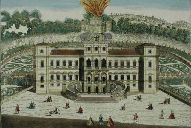 Voorkant, Villa della Regina