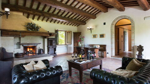 Villa Assisi, woonkamer