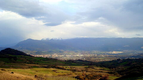 Zicht op Isernia