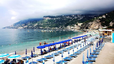 Maiori strand