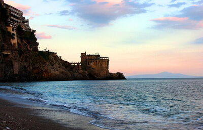 Maiori zonsondergang