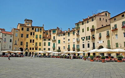 Theaterplein in Lucca