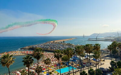 Uitzichten vanaf Vista Mare Borgo Peri