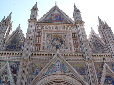 Orvieto Kathedraal, voorkant