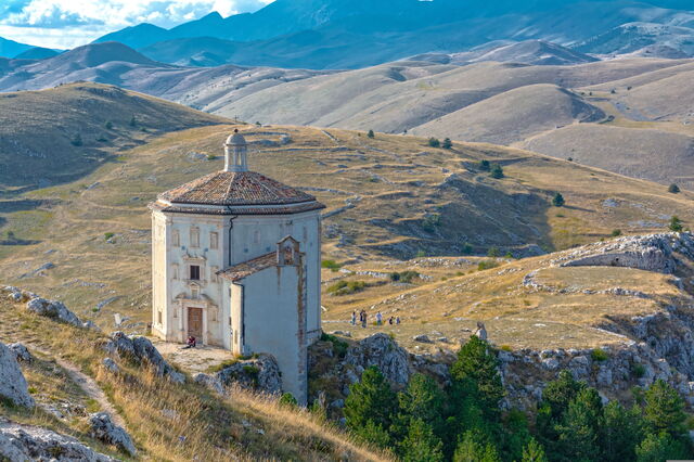 Landschap in de Abruzzen