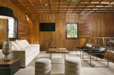 Torre Delle Cornacchie, woonkamer