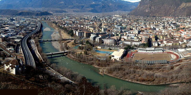 De stad Bolzano