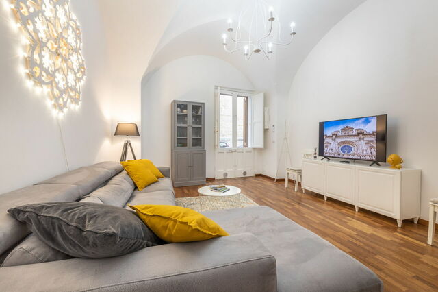 Corte Tiso, woonkamer