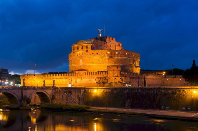 Rome bij nacht