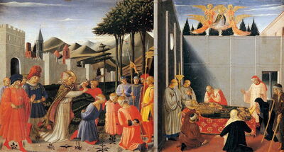 Fra Angelico, Het Verhaal van Sint Nicolaas