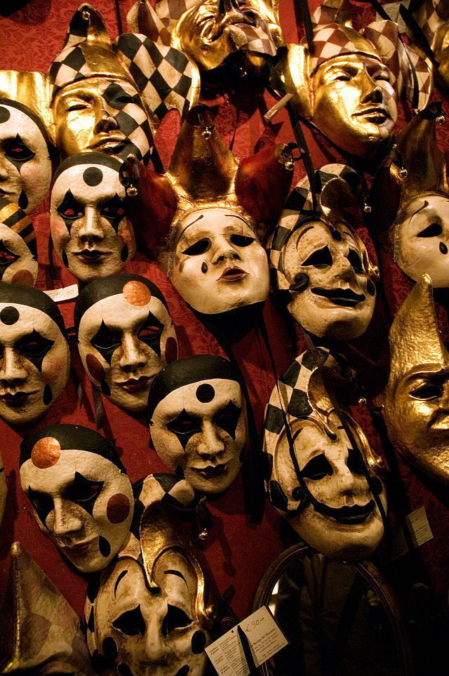 venetiaanse masker collectie