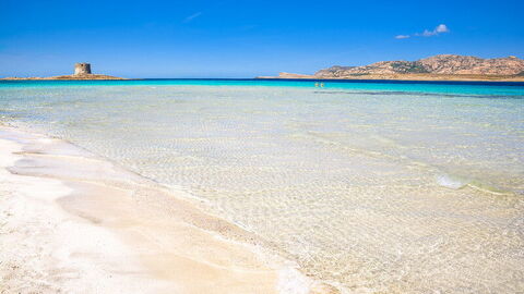 Strand van Spiaggia La Pelosa
