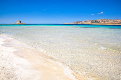 Strand van Spiaggia La Pelosa