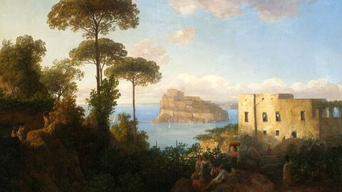 Ischia landschap, Thomas Ender