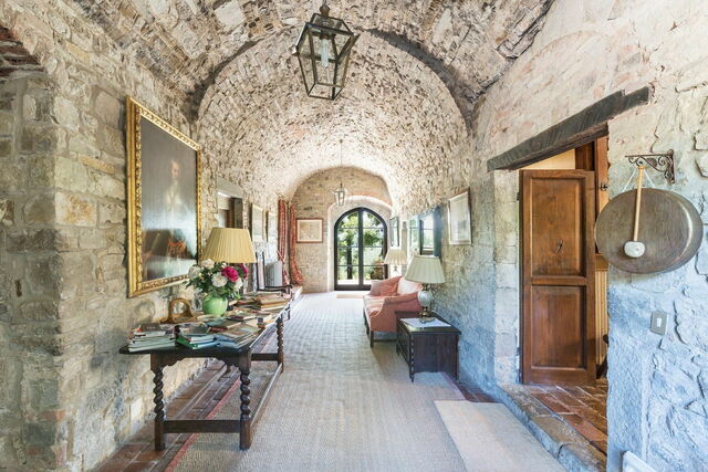 Villa Le Corti, interieur