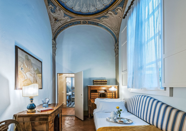 Dimora Del Palazzo Aldobrandini Del Papa, bibliotheek slaapkamer