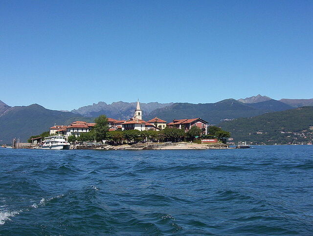 Isola dei Pescatori in Maggiore Meer