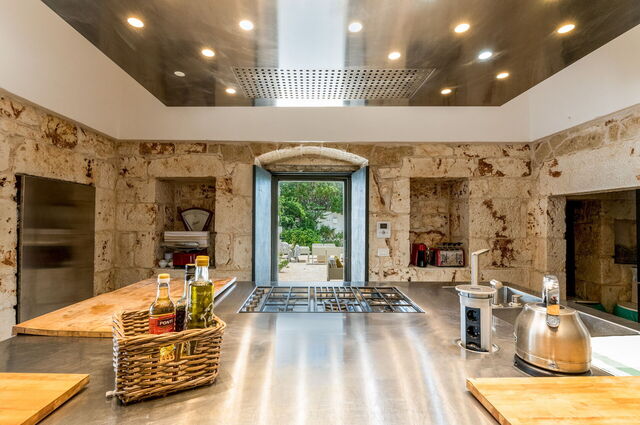 Masseria Isaia, keuken