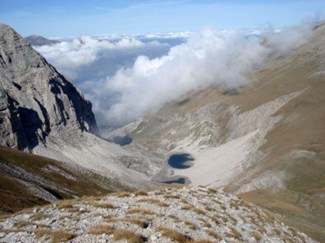 Het Pilato meer in de Monti Sibillini