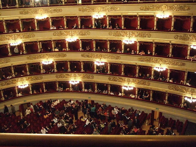 opera theater in Milaan