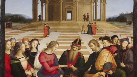 Het Huwelijk van de Maagd door Raphaël