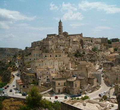 Het UNESCO stadje Matera