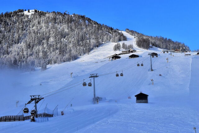 Skiliften in Livigno