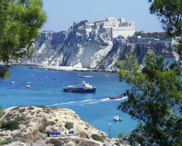 San Nicola eiland in Apulië