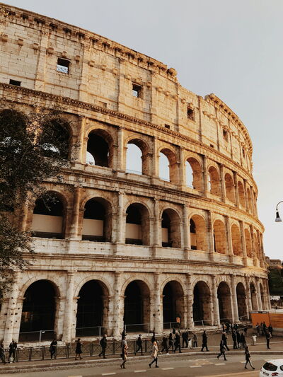Detail van het Colosseum