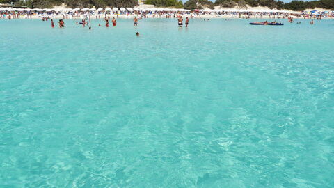 Het water in Porto Cesareo