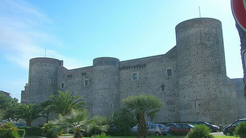 Ursino kasteel in Catania