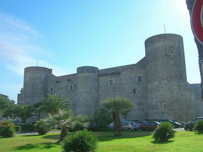Ursino kasteel in Catania