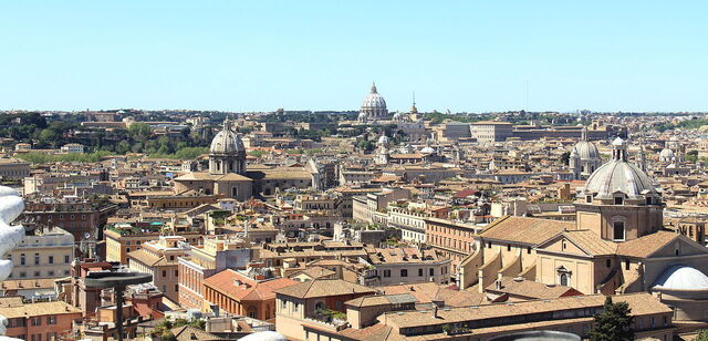 Uitzicht vanaf het Altare della Patria